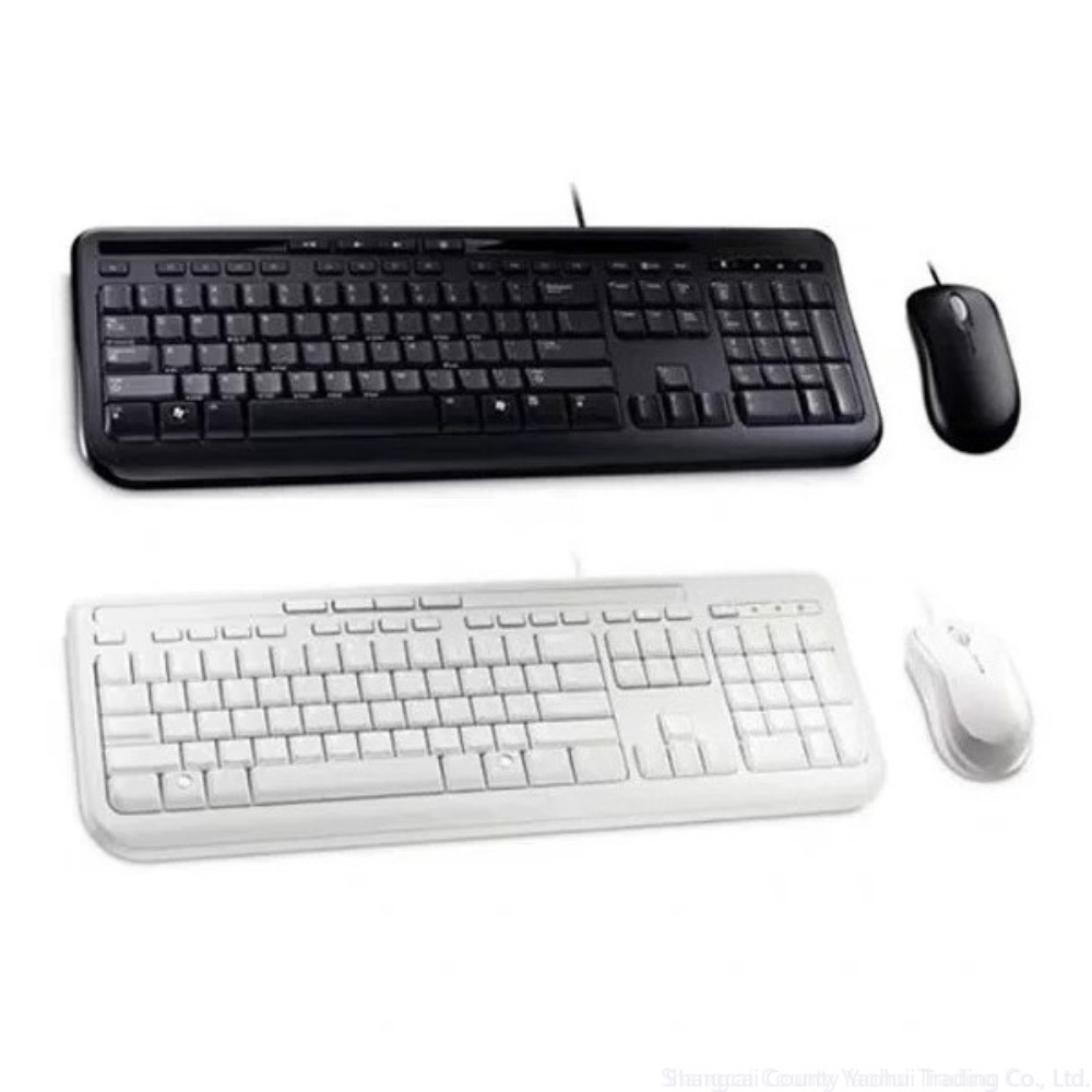 Laptop Accessories Combo Set - Microsoft 600 Kablolu Klavye ve Mouse