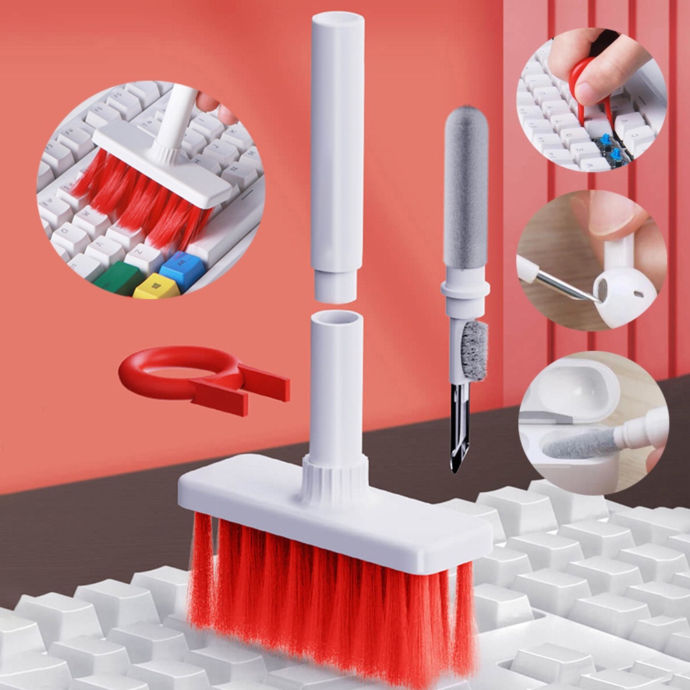 Laptop Accessories All Gadgets - 3'ü 1 arada Temizleme Fırçası Seti