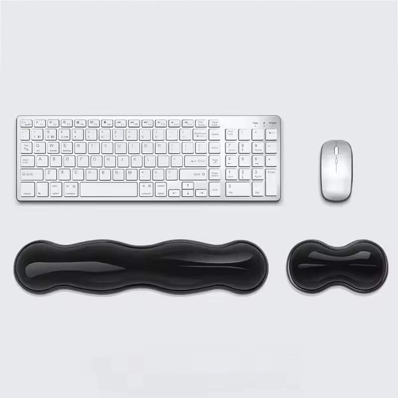 Laptop Accessories For Wrist Support - Şeffaf Mouse Pad ve Bilek Desteği