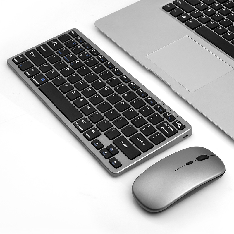 Laptop Accessories Combo Set - 2.4G Kablosuz Klavye Fare Seti Bluetooth