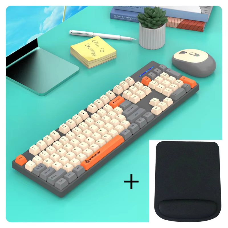 Laptop Accessories Combo Set - Shipadoo Kablosuz Oyun Klavyesi ve Mouse