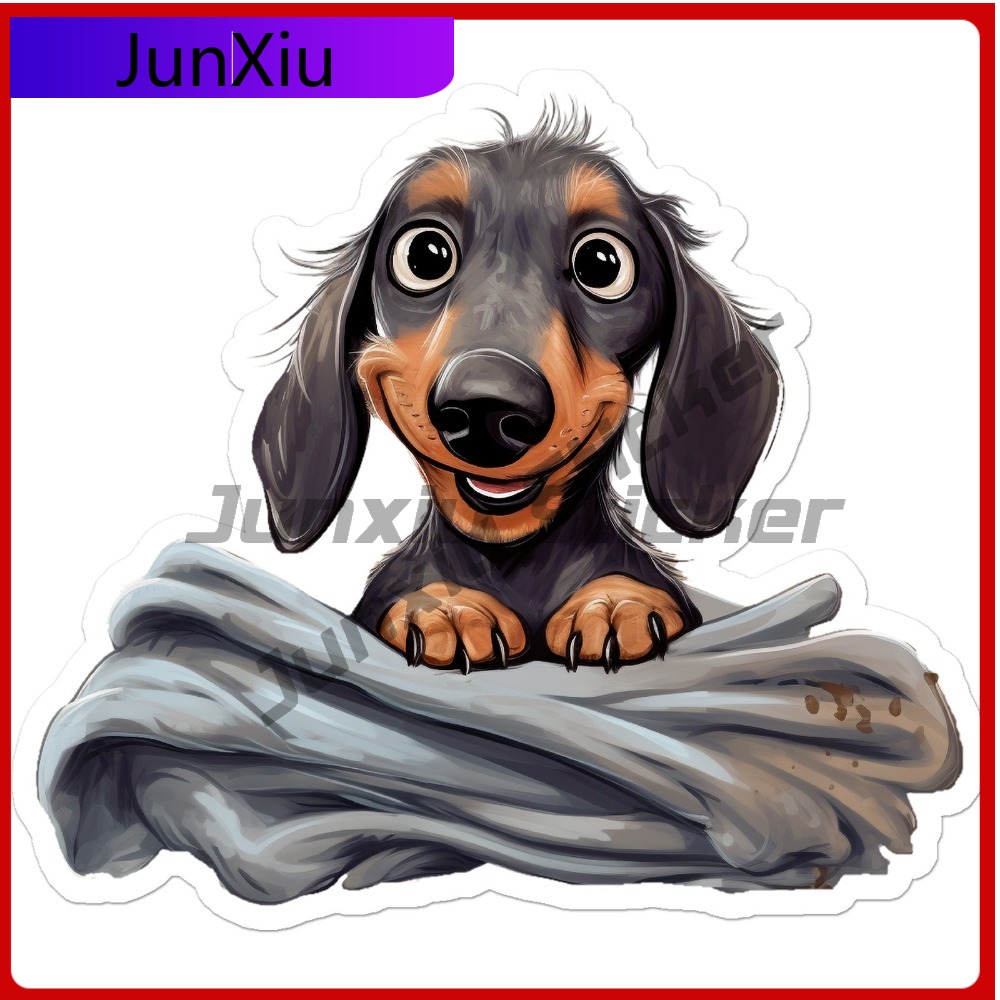 Laptop Accessories You Must Have - Sevimli Dachshund Köpek Yavrusu Komik Çizilmeye