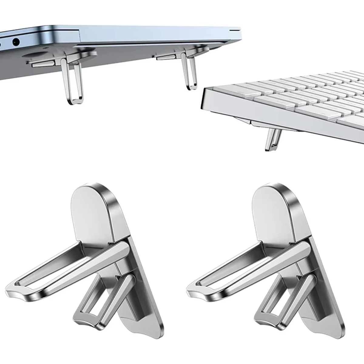 Laptop Accessories Organizer - Mini Taşınabilir Bacaklar Laptop Standı Tutucu