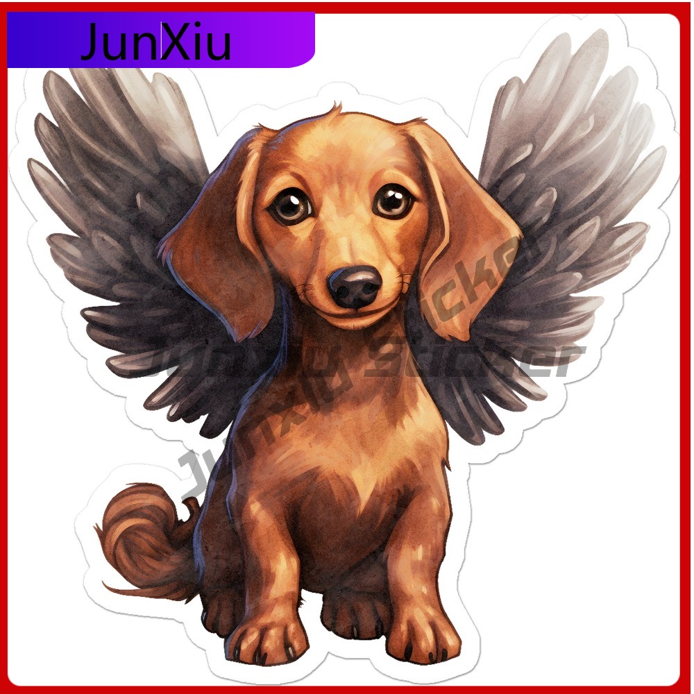 Laptop Accessories You Must Have - Dachshund Angel Vinil Yeni Olması Gereken