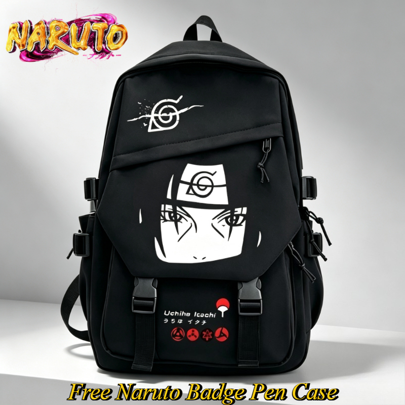 Laptop Accessories Kit - NARUTO Karikatür Sırt Çantası İki Boyutlu