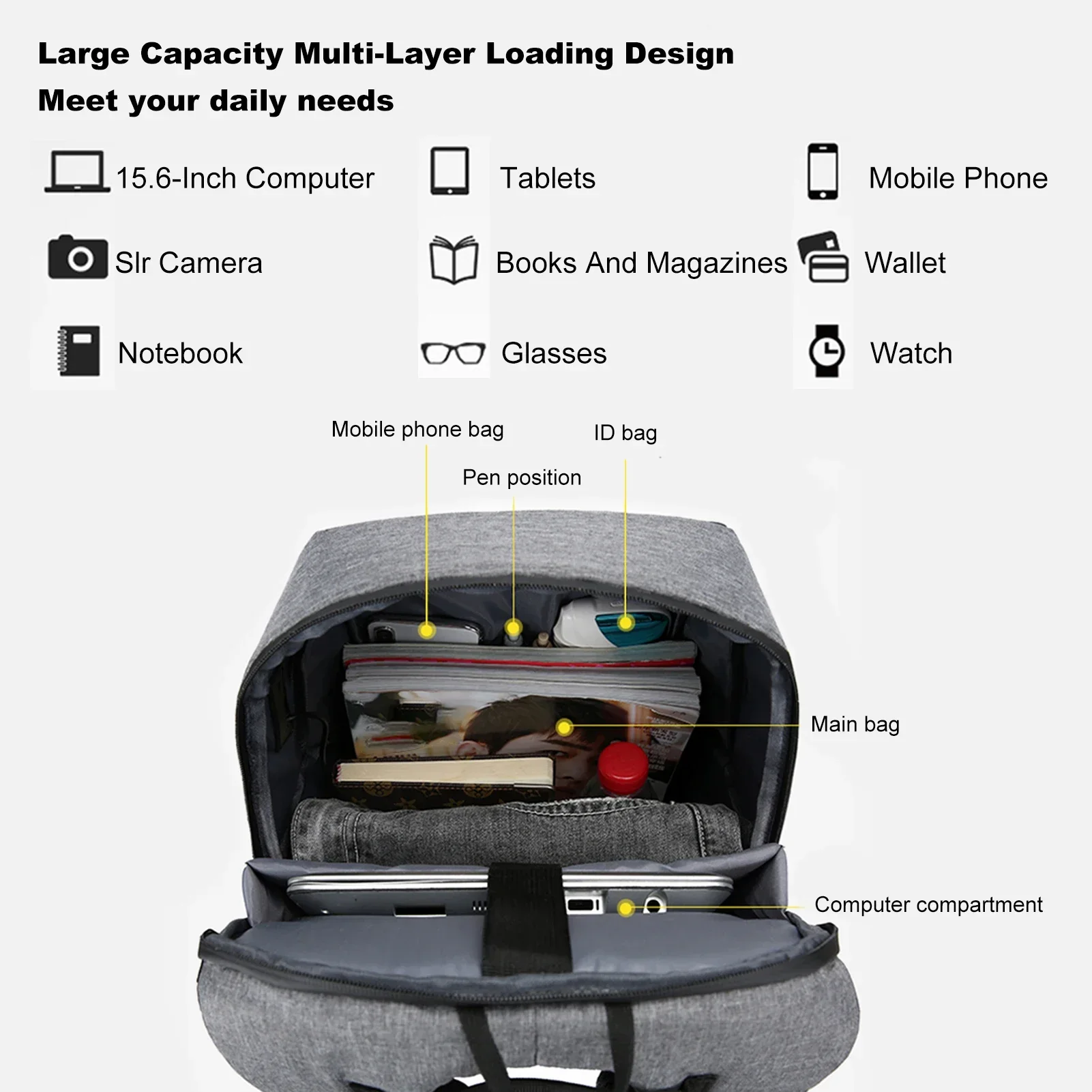USB Bağlantı Noktalı 17 İnç La - Laptop Accessories Organizer incelemesi ve fiyatı