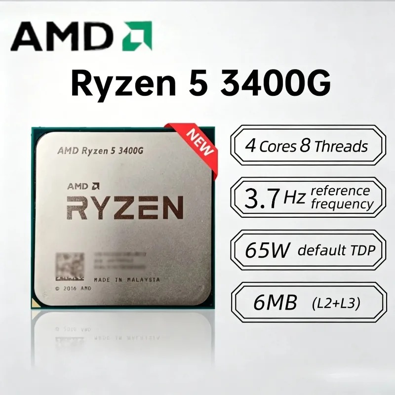 AMD Ryzen 5 3400G 4 Çekirdek 8 - Amd Cpu Ryzen 5 incelemesi ve fiyatı