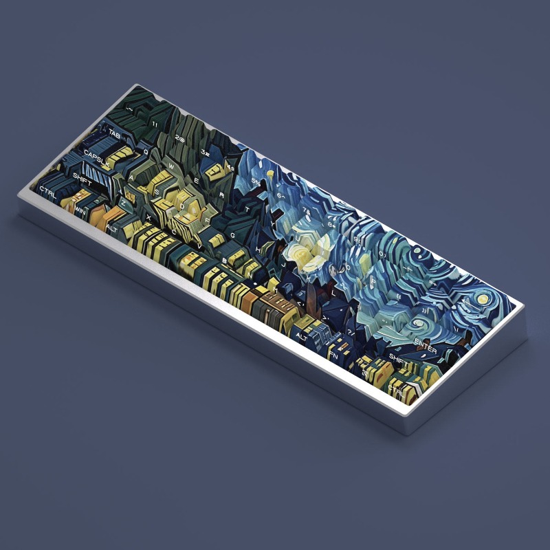 Van Gogh Yıldızlı Gökyüzü Tema - Laptop Accessories Gifts incelemesi ve fiyatı