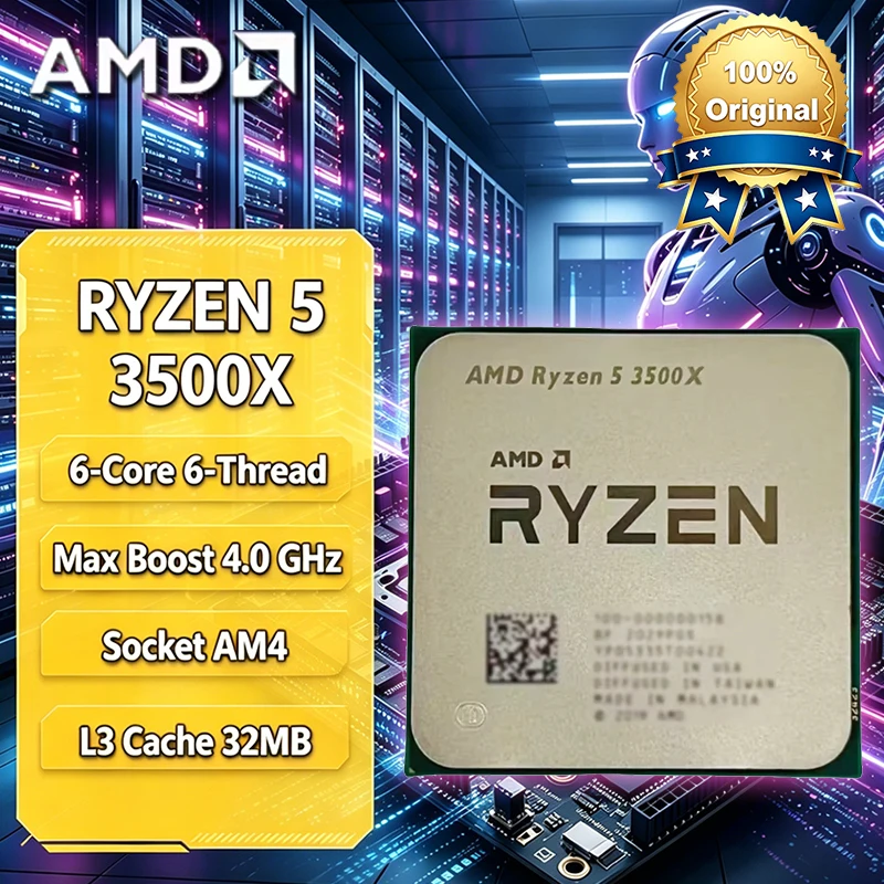 AMD Ryzen 5 R5 3500X 3.6GHz 6  - Amd Cpu Ryzen 5 incelemesi ve fiyatı