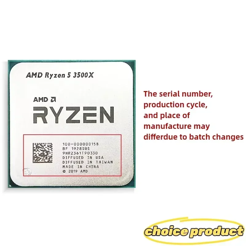 AMD Ryzen 5 3500X R5 3500X Mas - Amd Cpu Ryzen 5 incelemesi ve fiyatı