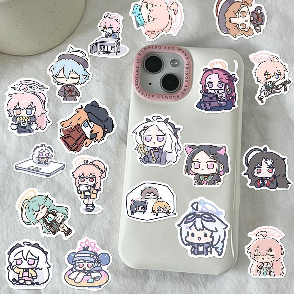 80 adet Anime mavi arşiv Soras - Laptop Accessories Stickers incelemesi ve fiyatı