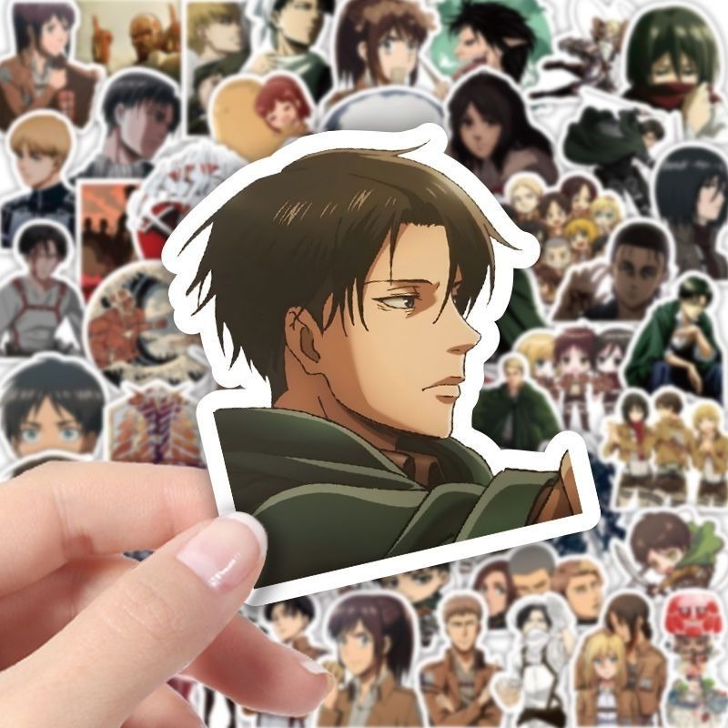 60 adet Titan Anime çıkartmala - Laptop Accessories Stickers incelemesi ve fiyatı