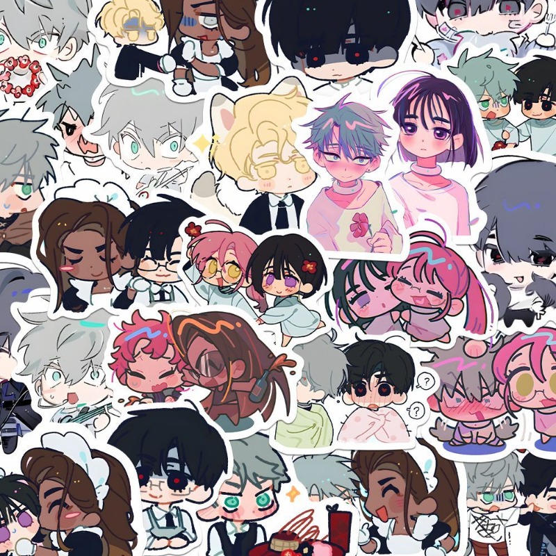 80 adet/takım karikatür Anime  - Laptop Accessories Gifts incelemesi ve fiyatı