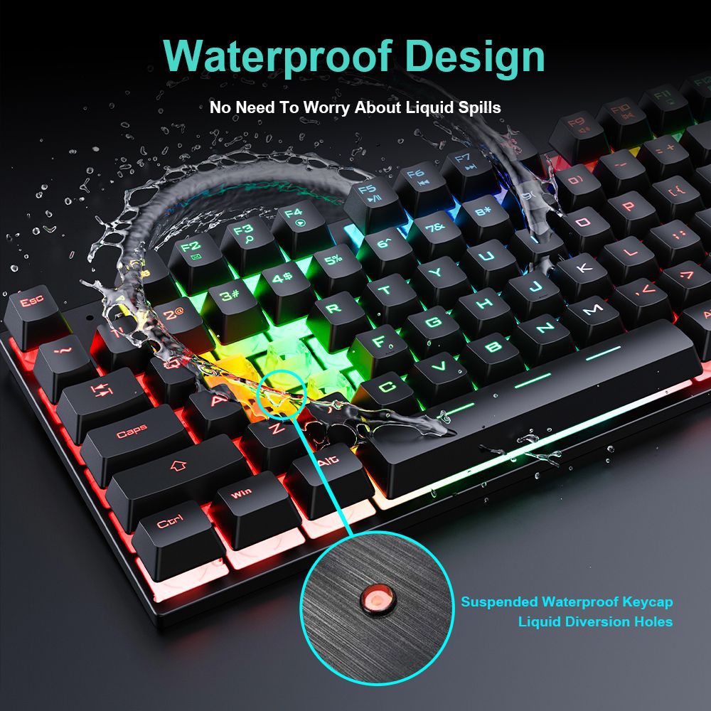 Su geçirmez aydınlık kablolu o - Laptop Accessories Combo Set incelemesi ve fiyatı
