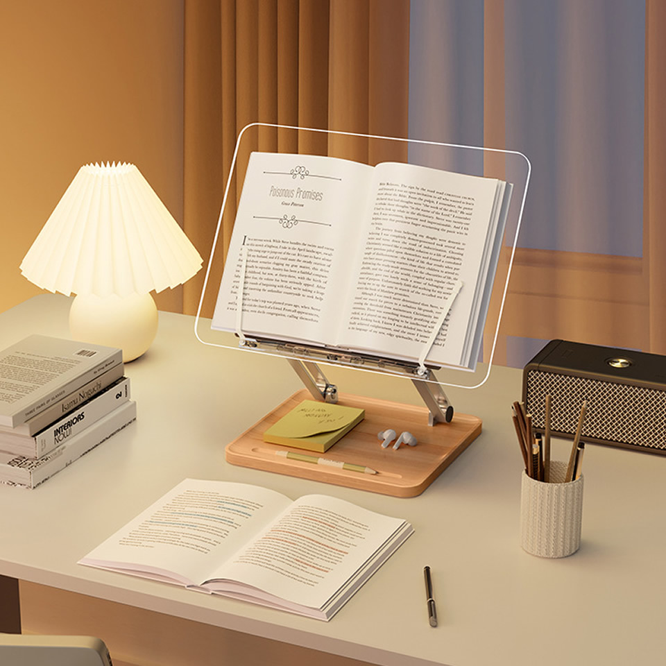 Ahşap Okuma Standı, Işıklı Şef - Laptop Accessories Organizer incelemesi ve fiyatı