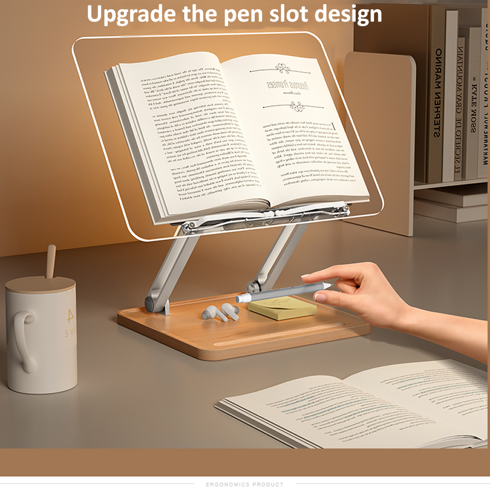 Ahşap Okuma Standı, Işıklı Şef - Laptop Accessories Organizer incelemesi ve fiyatı