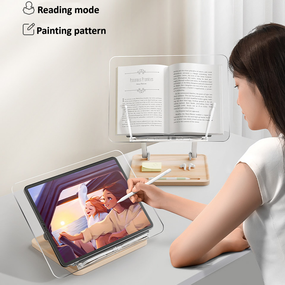 Ahşap Okuma Standı, Işıklı Şef - Laptop Accessories Organizer incelemesi ve fiyatı
