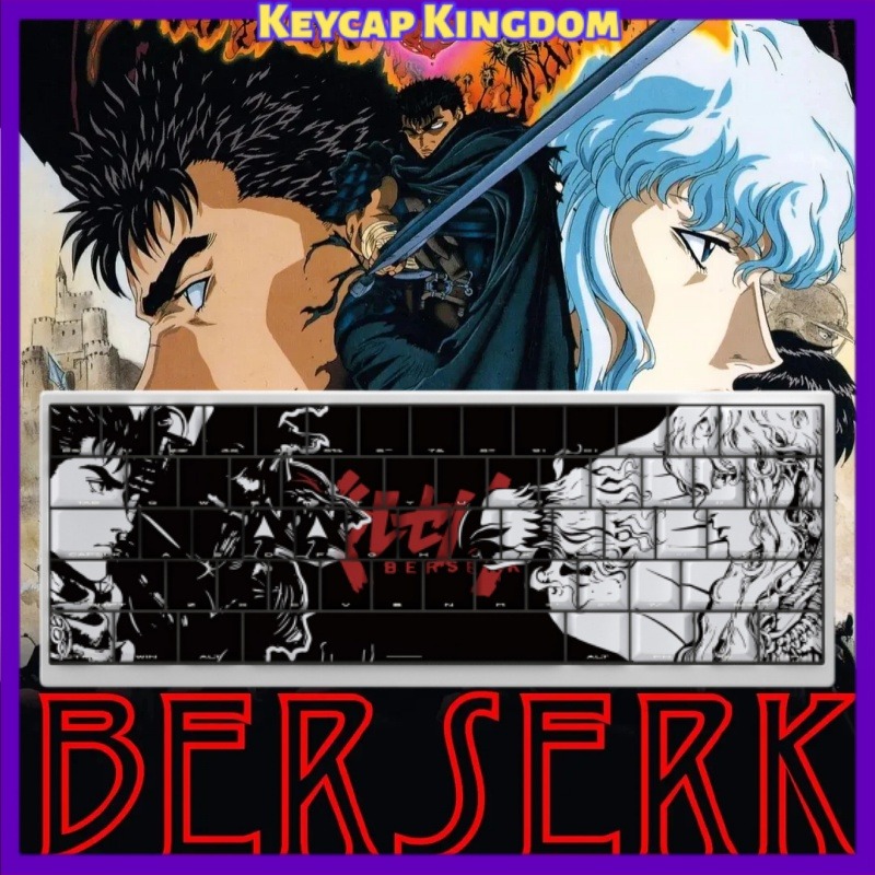 BERSERK Tema Anime Klavye Tuş  - Laptop Accessories Gifts incelemesi ve fiyatı