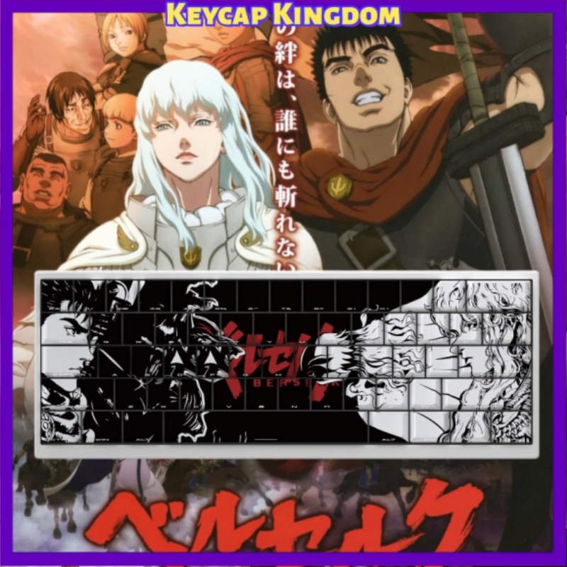 BERSERK Tema Anime Klavye Tuş  - Laptop Accessories Gifts incelemesi ve fiyatı