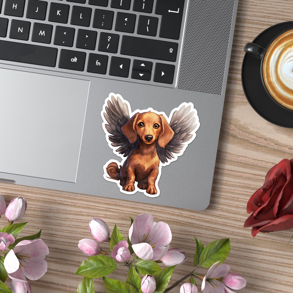 Dachshund Angel Vinil Yeni Olm - Laptop Accessories You Must Have incelemesi ve fiyatı