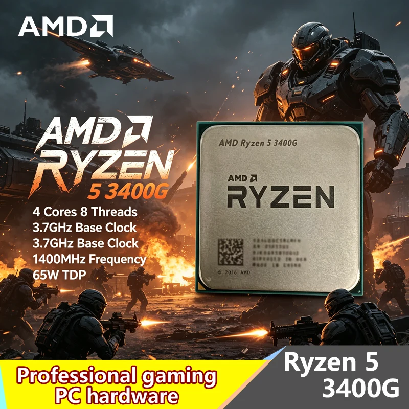 AMD Ryzen 5 3400G AM4 Masaüstü - Amd Cpu Ryzen 5 incelemesi ve fiyatı