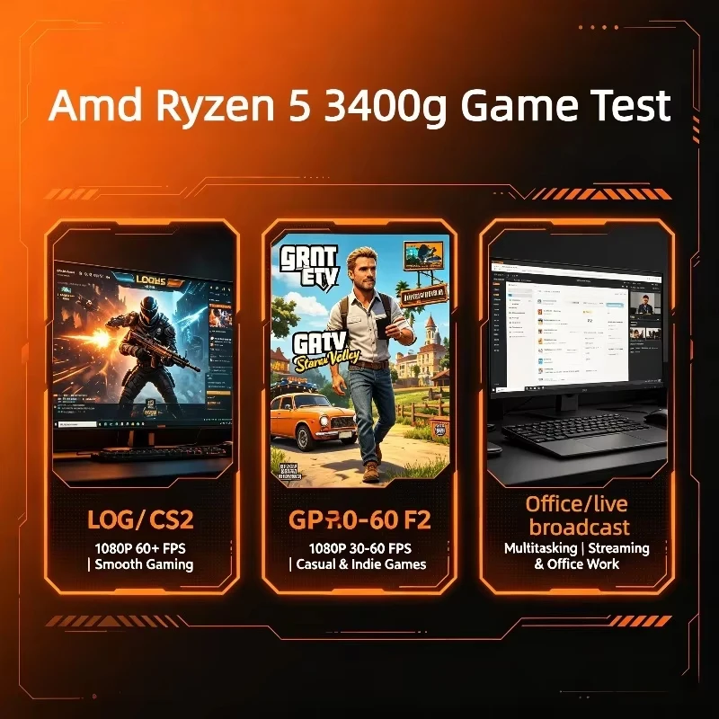 AMD Ryzen 5 3400G AM4 Masaüstü - Amd Cpu Ryzen 5 incelemesi ve fiyatı
