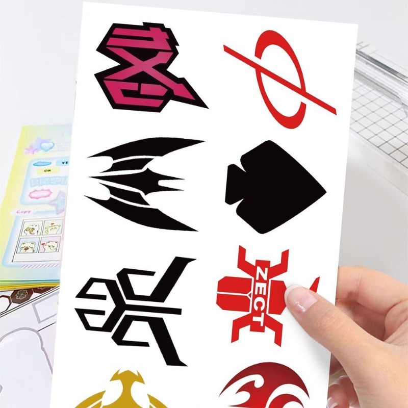 60 sayfa Kamen Rider Logo Çıka - Laptop Accessories Stickers incelemesi ve fiyatı